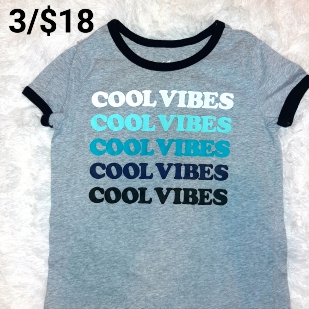 Girls size 14/16 Cool vibes top NWOT!